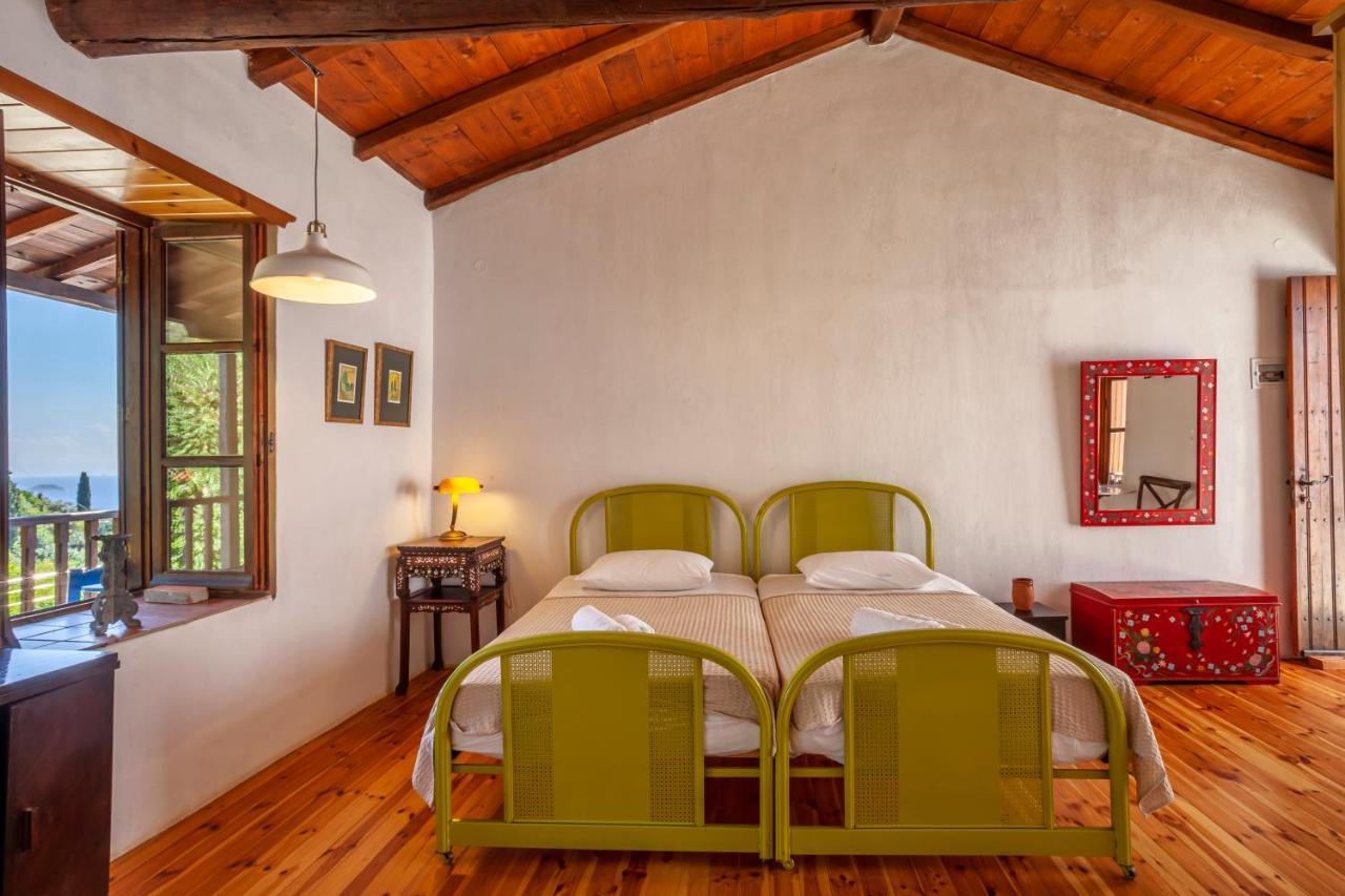 Olea Skopelos Villas With Swimming Pools & Sea View Panormos  Exterior foto